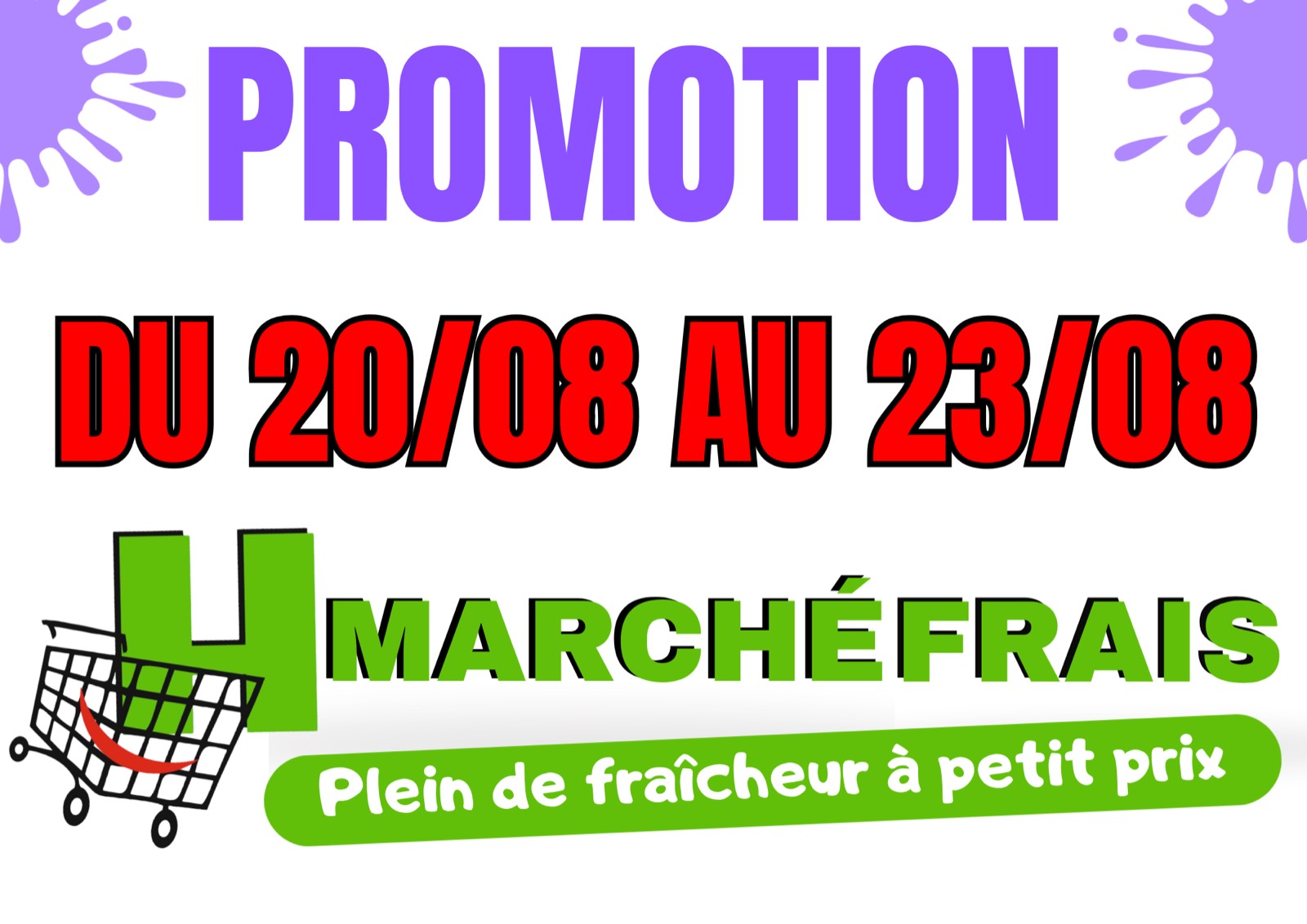 Offres promotionnelles H Marché Frais Partie 2
