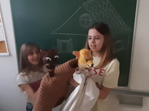 Lutkarska izvedba „Rencontre dans la forêt“