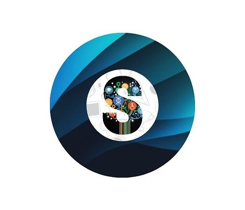 Black and Yellow Dots Modern Education L