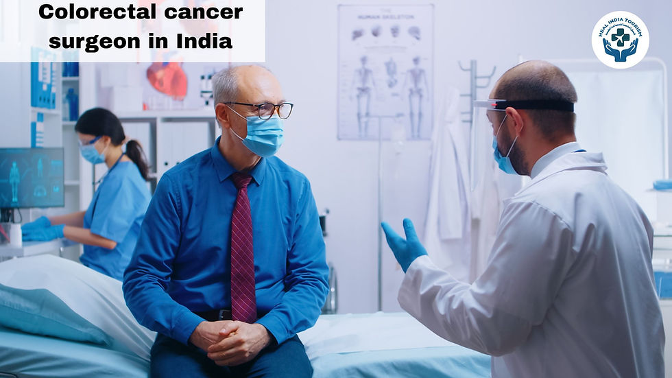 Colorectal cancer surgeon in India