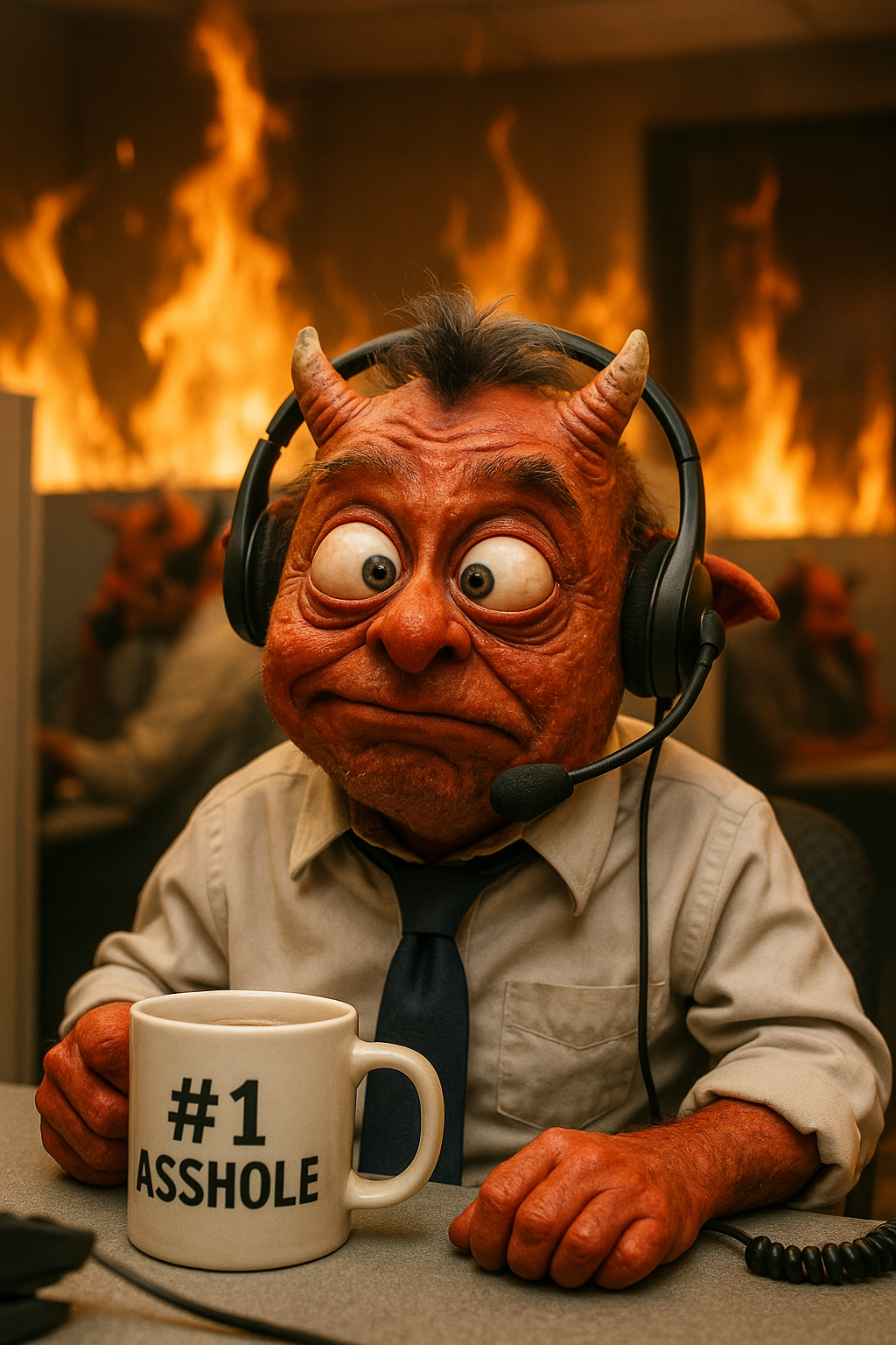 #1 A**Hole Desk Goblin