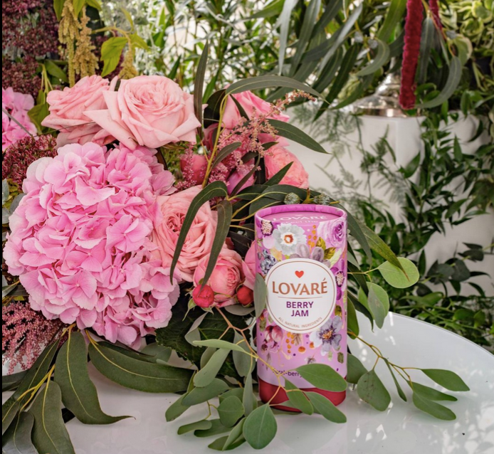 Thumbnail: Raspberry, Black Currant, and Hibiscus Tea – Berry Jam Loose Leaf Blend