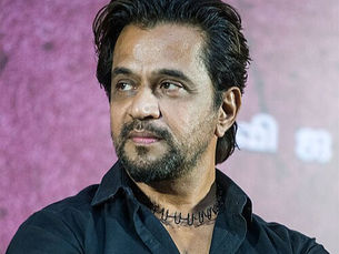 A New Poster Reveals Arjun Sarja's First Look as Viraavi in ‘Polimera 3’.