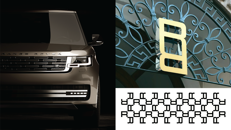 Range Rover new logo emblem and car visual