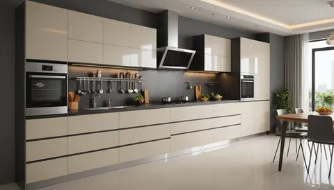 Affordable modular kitchen design in Bhubaneswar- Sun Infra Interio