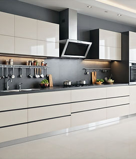 Parallel modular kitchen design