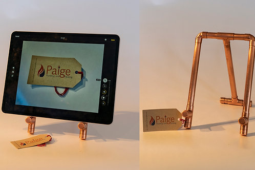 Copper Tablet Holder