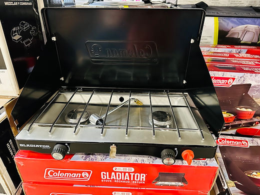 Coleman GLADIATOR 2-burner Camp Stove | Sabrinas At The Fork