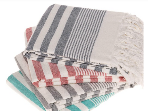 Serviettes turques (turquish towels) - Par Julie BCantin