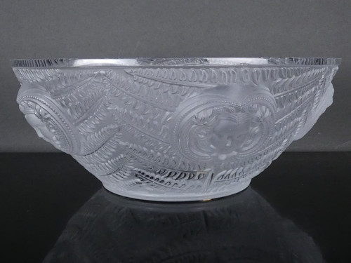 ラリック アンティーク ボウル 幅 約29cm 高さ 約11.5cm 飾り鉢 サラダ