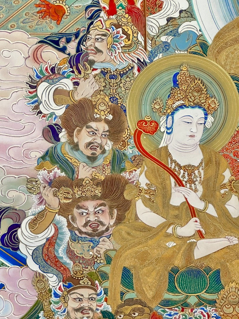 縮圖：極彩色 細密画 仏画