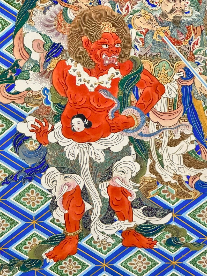 縮圖：極彩色 細密画 仏画