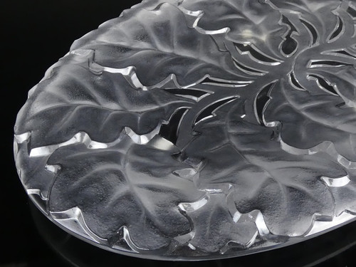 ラリック クリスタル大皿 幅 約63cm×約35.5cm 特大 LALIQUE | Ogiya
