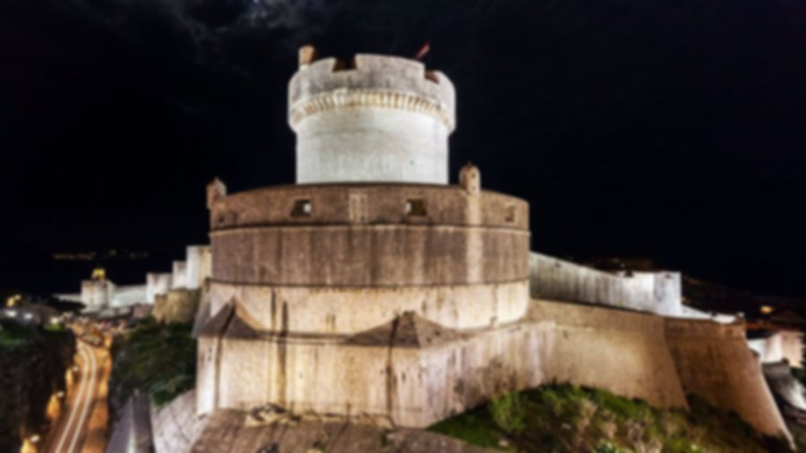 Fort Minceta tower Dubrovnik City Walls