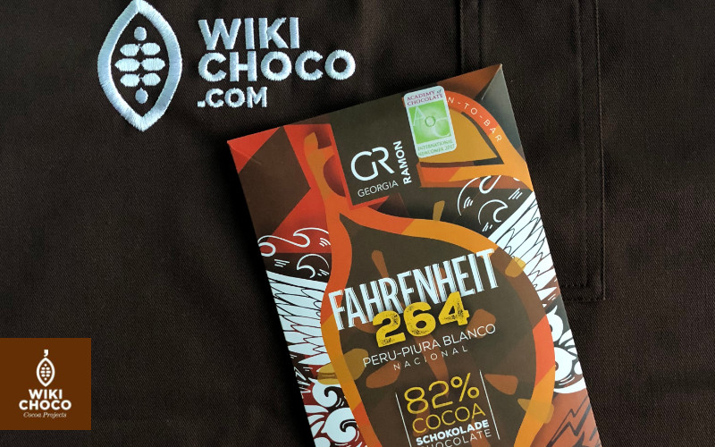 chocolate fahrenheit 264 con 82 % cacao peruano