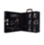 Portable Leather Bar Set