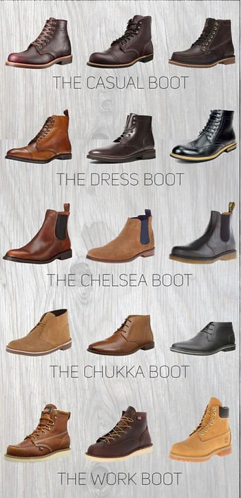 Different Men Boots