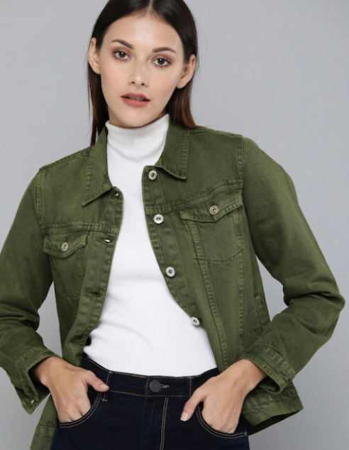 Women's Olive Jacket