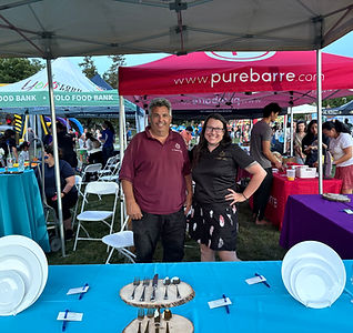 Booth Setup at Celebrate Davis.jpeg