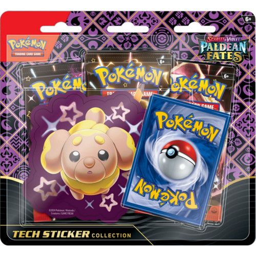 Pokemon Paldean Fates Tech Sticker Collection | Pokeshop251