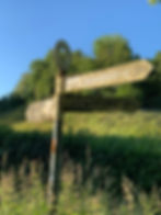 Fingerpost near Oswestry, Shropshire