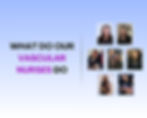 A thumbnail with the title "What Do Our Vascular Nurses Do" with photos of Miller Vein's vascular nurses.