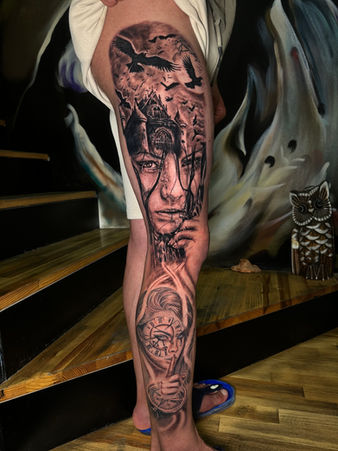 Women Portrait Tattoo