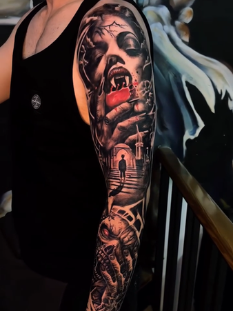 Full Sleeve Tattoo