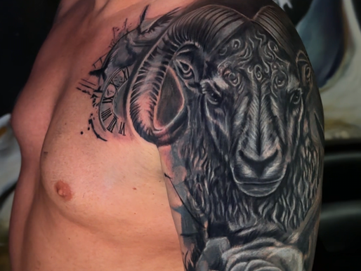 Professional cover-up tattoo transformation by DaVinciHan in Antalya