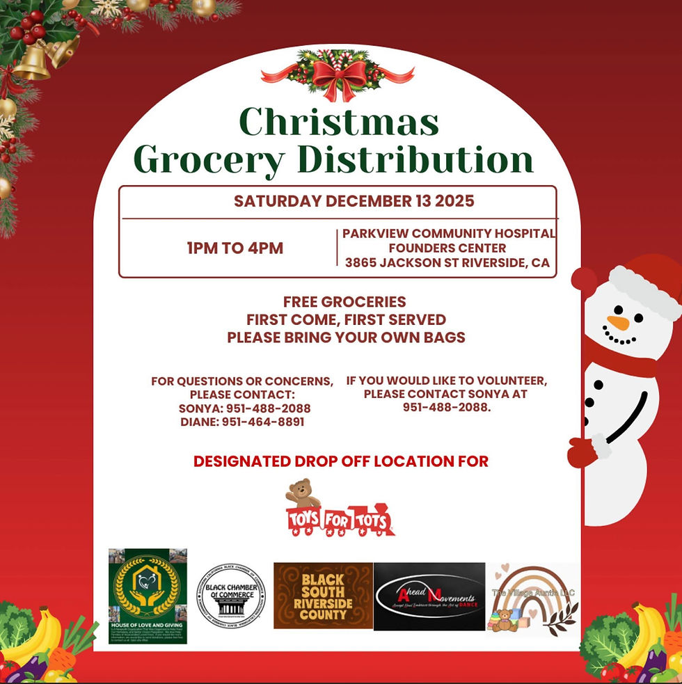 CHRISTMAS GROCERY DISTRIBUTION 