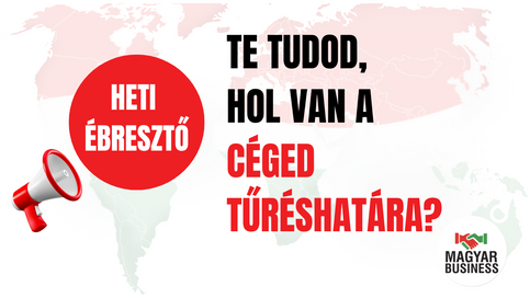 Te tudod, hol van a céged tűréshatára?