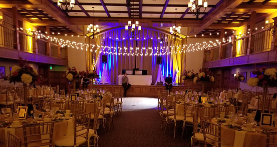 Cafe Style Globe String Lighting (Moorestown Community House)