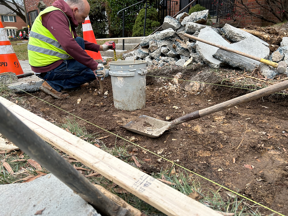 Springfield Virginia Walkway Repair with Espinoza Design