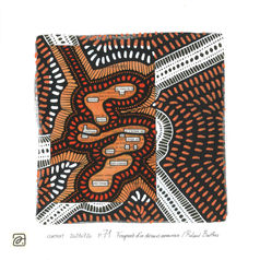 CORTEXT : Caviardage artistique réalisé par Sophie Sun7 sur le texte : Fragments d'un discours amoureux / Roland Barthes