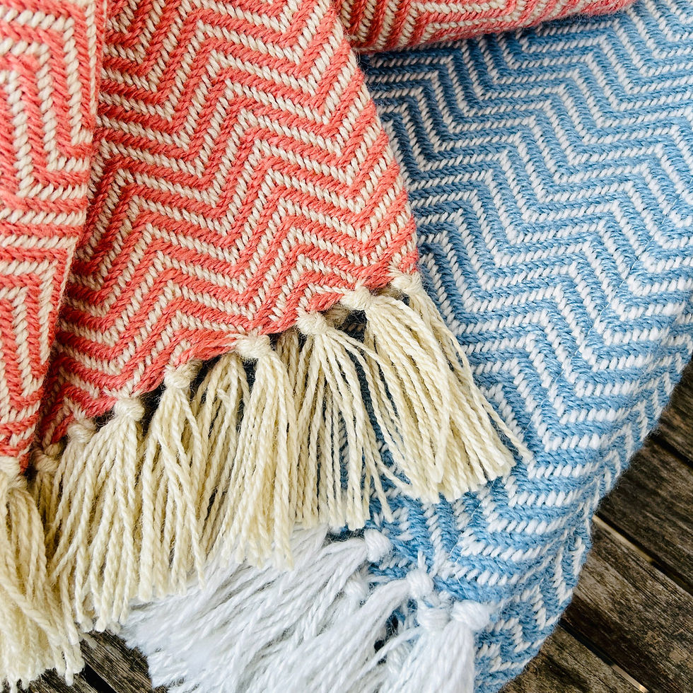 Miniaturbild: Outdoor Decke, wasserfest, waschbar, coral, Koralle, rosa, Weaver Green, Magnolia Outdoors, Garten, Terrasse, Balkon