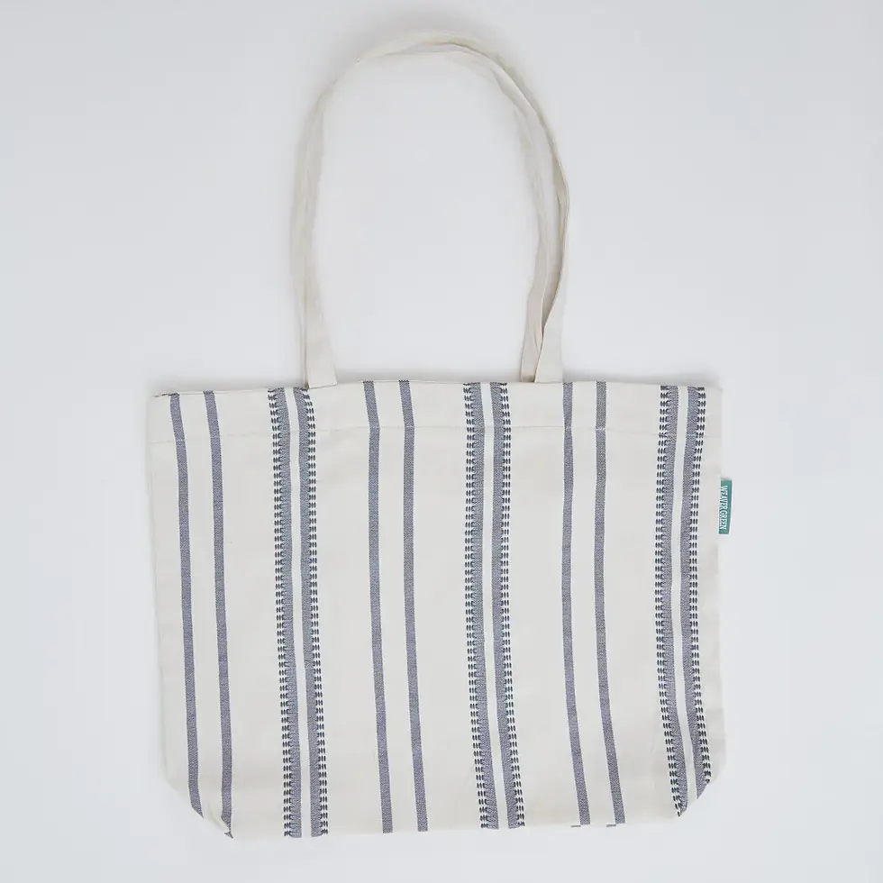 Miniaturbild: Weaver Green, Magnolia Outdoors, Strandtasche, Tote Bag, Tragetasche, Las Salinas, weiss, blau, waschbar, Terrasse, Garten
