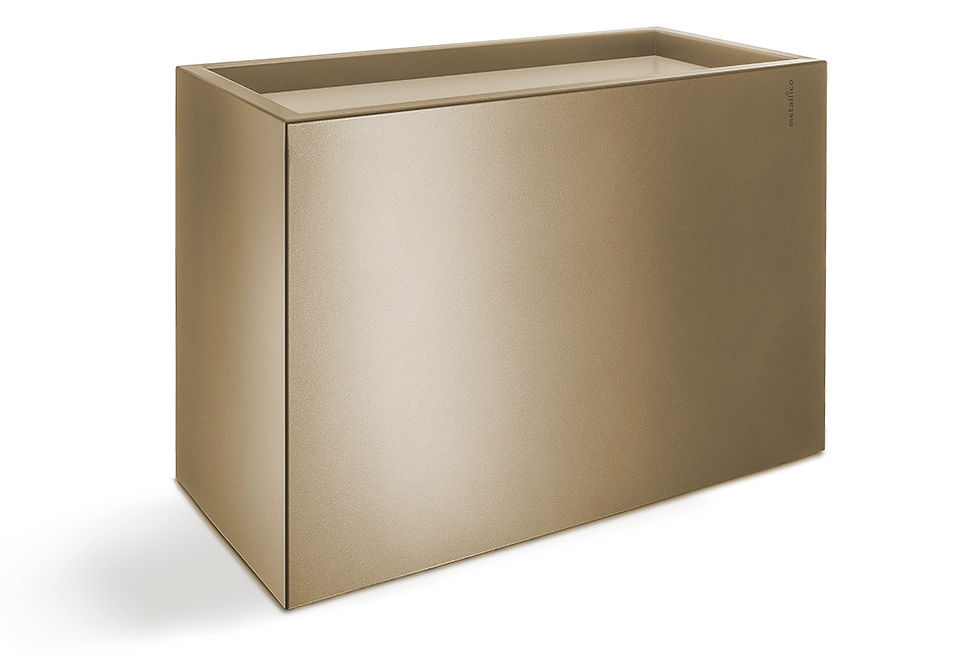Miniaturbild: Pflanzgefäss, Pflanztopf, Metall, Metallico, Carlo, Made in Switzerland, Handgefertigt, frostbeständig, guarani, Swissmade,