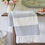 Miniaturbild: Outdoor Decke Strandtuch Hammam cornflower, grau, wetterfest, waschbar, Weaver Green, Magnolia Outdoors, Terrasse, Garten