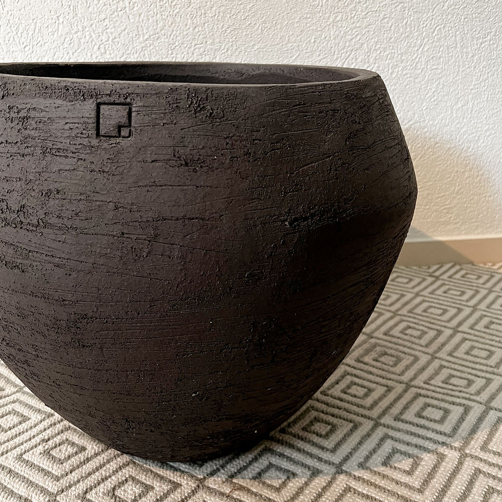 Miniaturbild: OF Pflanzgefäss schwarz - Atelier Vierkant