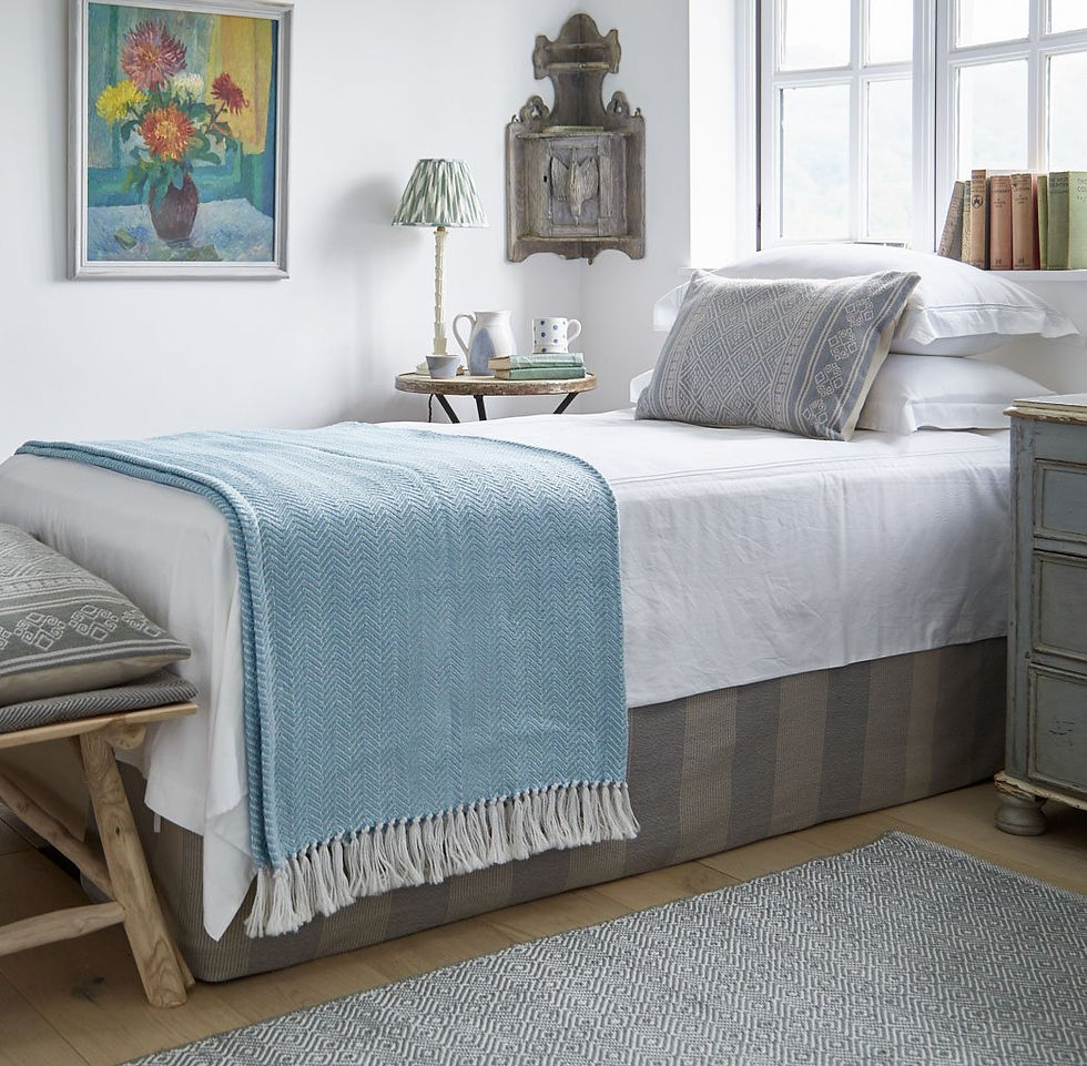 Miniaturbild: Outdoor Decke, wasserfest, waschbar, blau, Weaver Green, Magnolia Outdoors, Garten, Terrasse