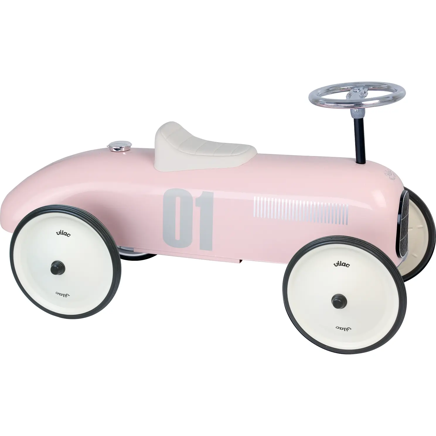 Vilac Metal Ride on car-Pink