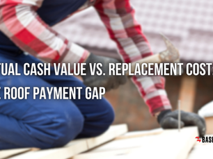 Actual Cash Value vs. Replacement Cost: The Roof Payment Gap