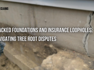 Cracked Foundations and Insurance Loopholes: Navigating Tree Root Disputes