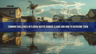 Common Challenges in Florida Water Damage Claims and How to Overcome Them