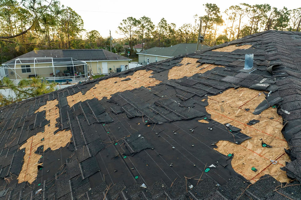 Proving hidden roof damage after a claim denial.