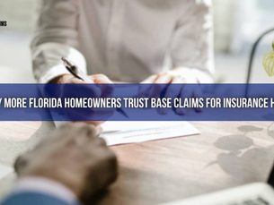 Why More Florida Homeowners Trust Base Claims for Insurance Help