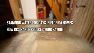 Standing Water for Days in Florida Homes: How Insurance Reduces Your Payout