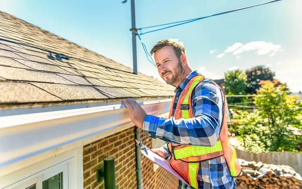 How to identify hidden roof damage.
