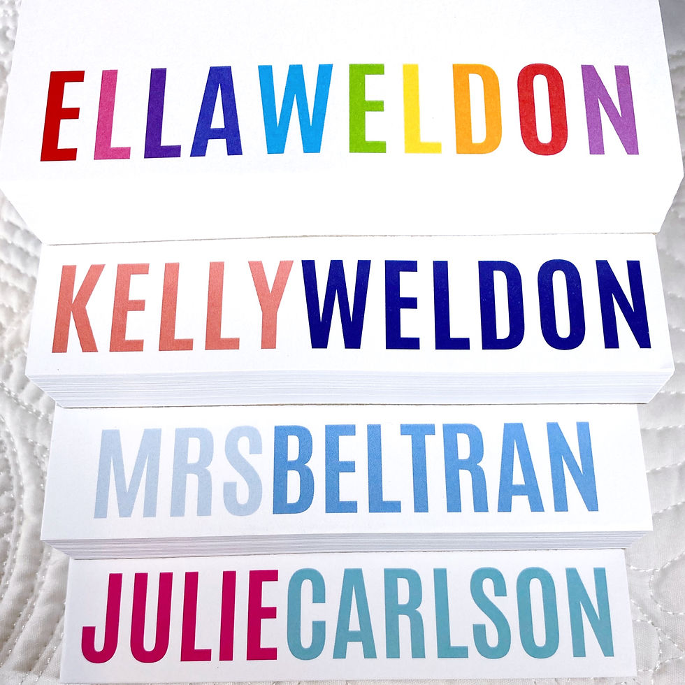 Thumbnail: Custom Name Notepads