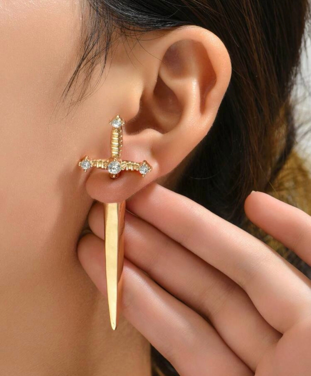 Sword Earrings